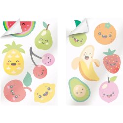 Diamond Painting Stickers Frugter 12 stk.